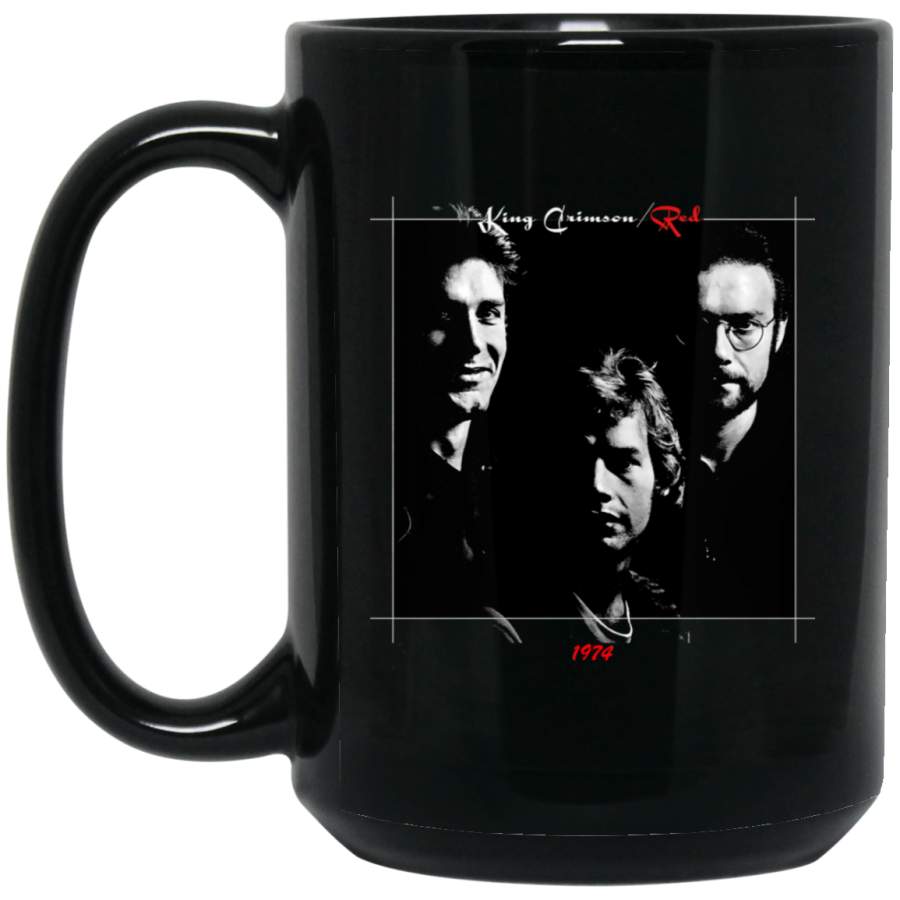 King Crimson Red Big Black Mug