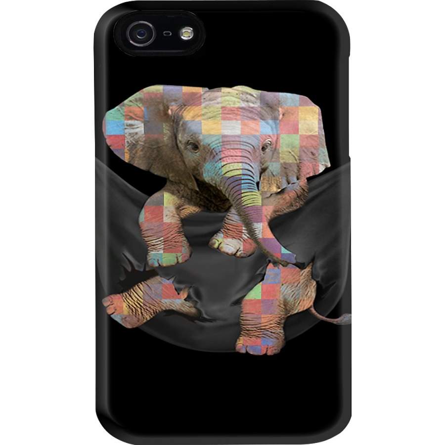 Baby Mosaic Elephant In Pocket 2020 Trending Phone case