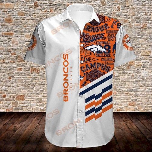 Denver Broncos Hawaiian Shirt