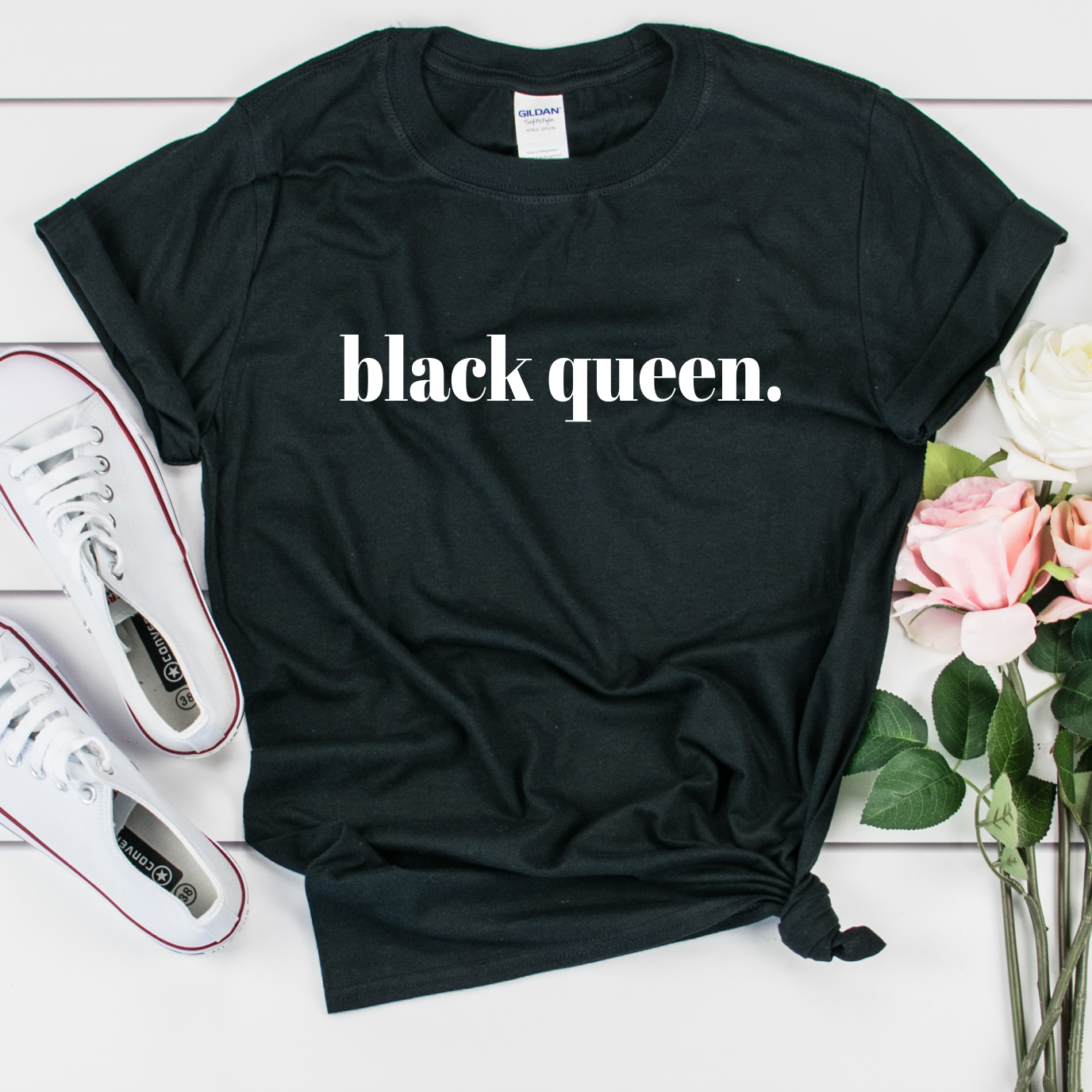 Black Queen Shirt – Women Unisex