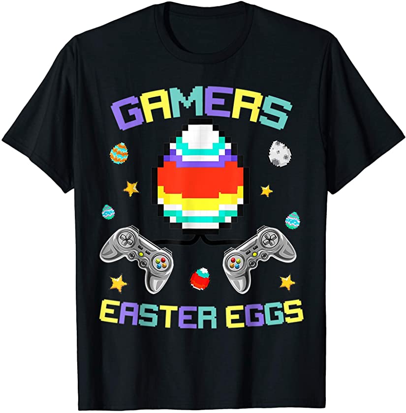 Video Gamer Easter Bunny Gaming Controller Gamer Top T-Shirt T-Shirt