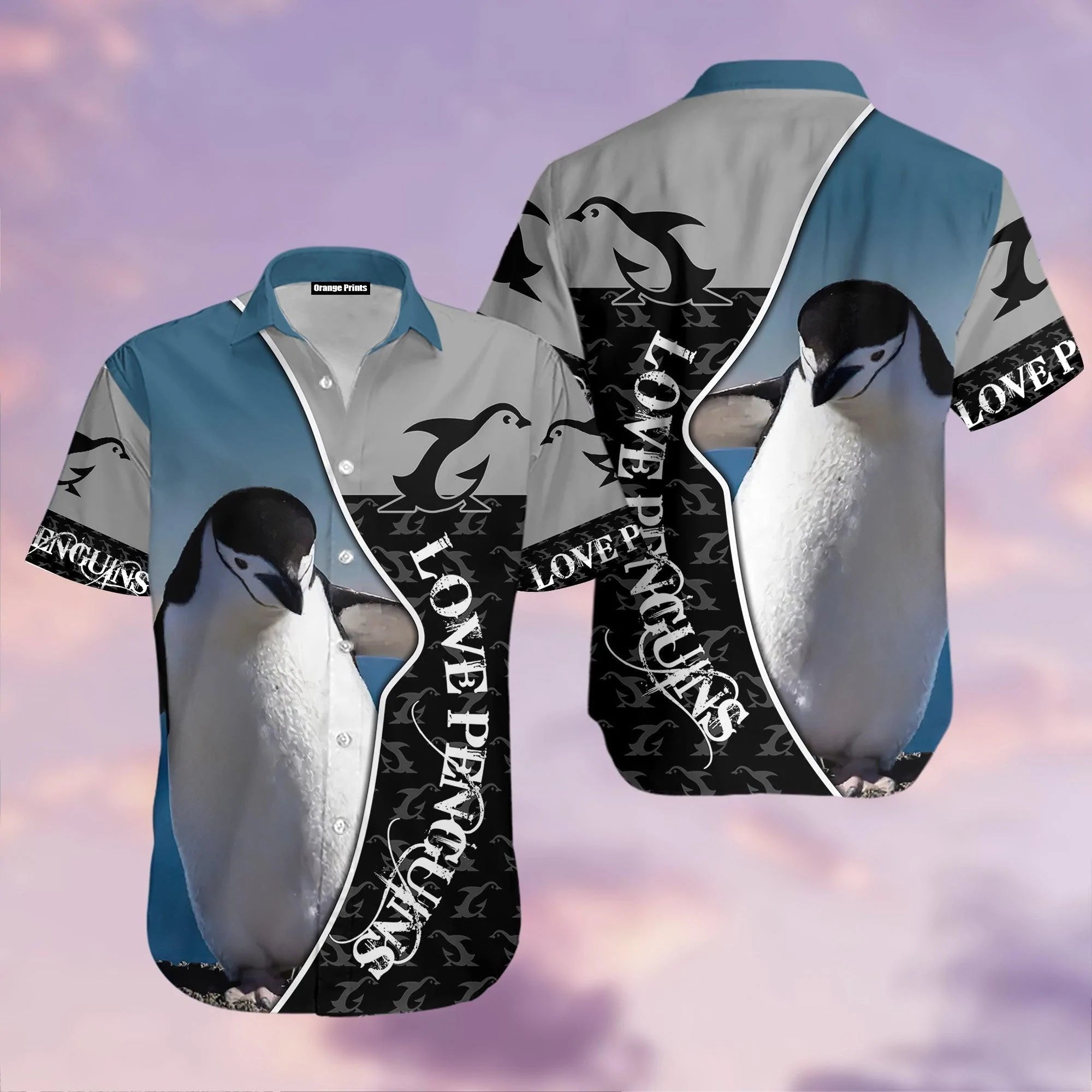 Lovely Penguins Aloha Hawaii Shirts For Men Women Ha33568