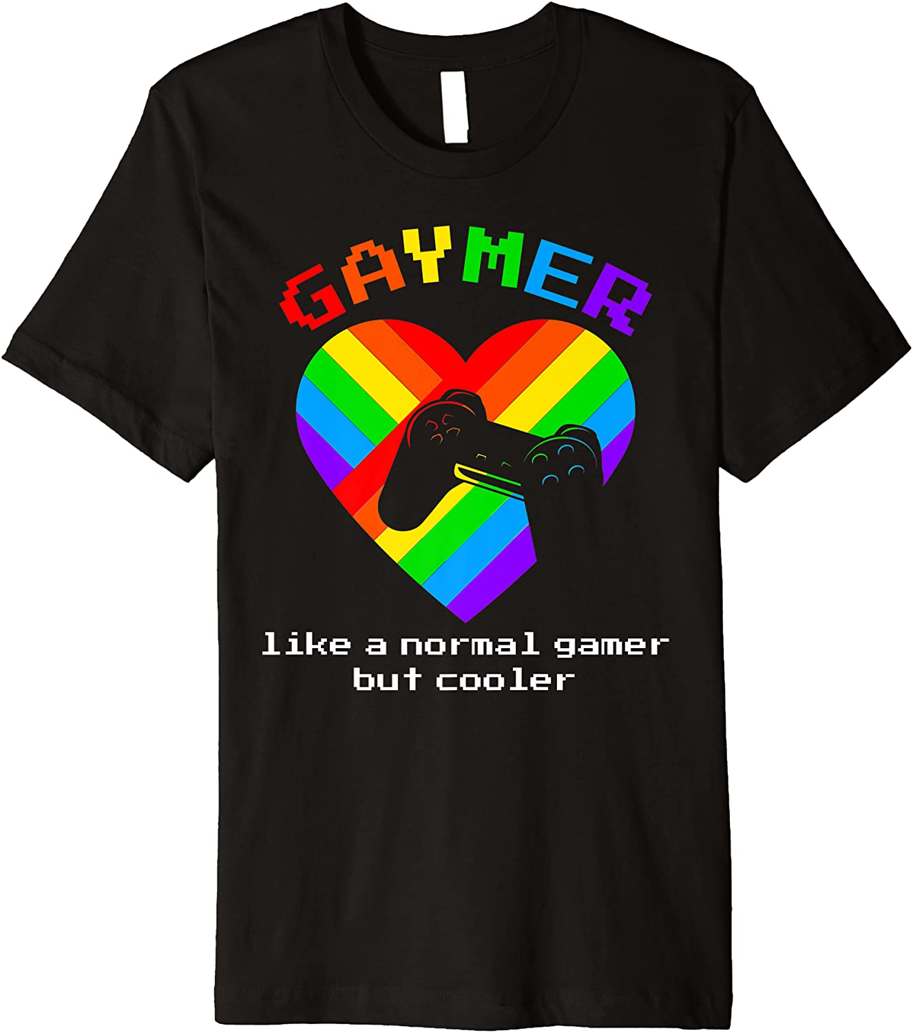 Gaymer Shirt Proud Lgbt Pride Gamer, Video Gay Game Lover T-Shirt