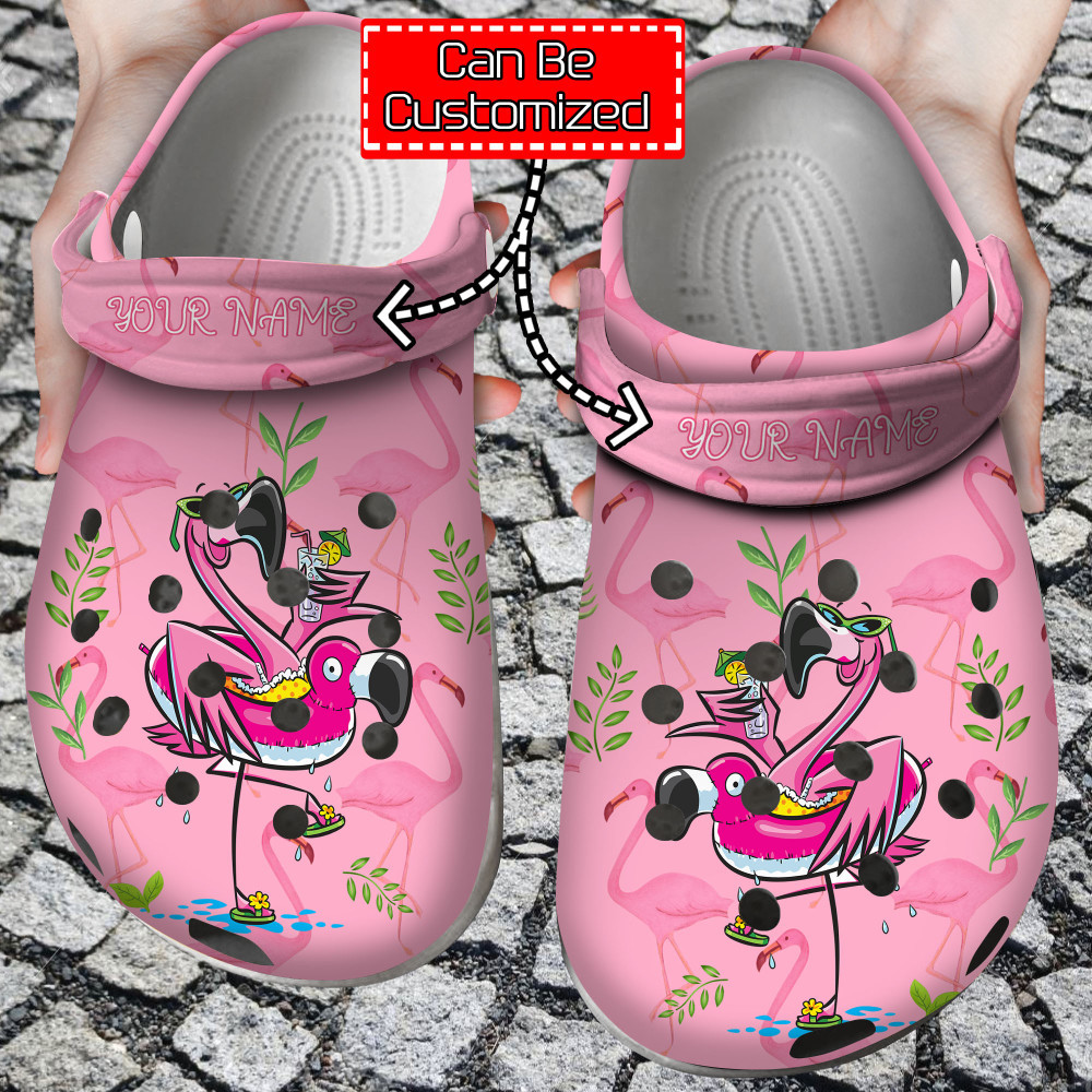 Flamingo Crocss – Cute Pink Flamingo Clog Shoes For Men And Women