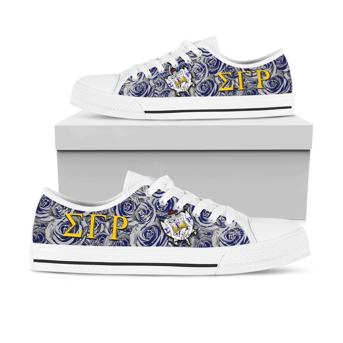 Sigma Gamma Rho Rose Low Top Shoes