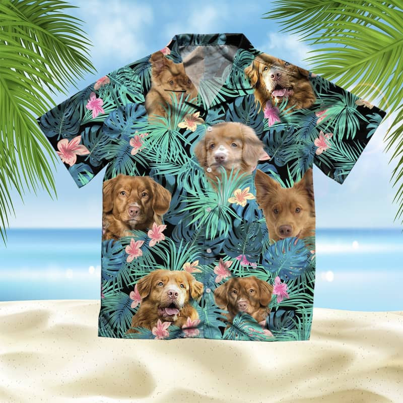 Felacia Nova Scotia Duck Tolling Retriever Summer Leaves Hawaii Shirt Ha52287