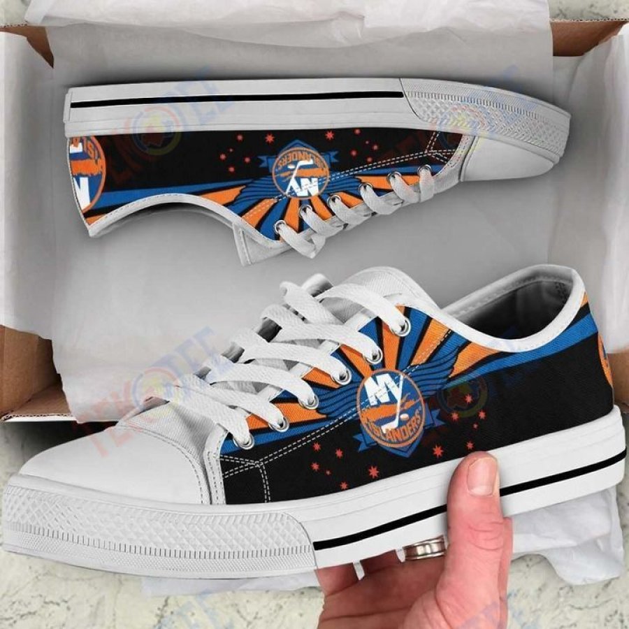 Mens Womens New York Islanders Nhl9 Low Top Shoes Custom Print Footwear Converse Sneakers TMT783