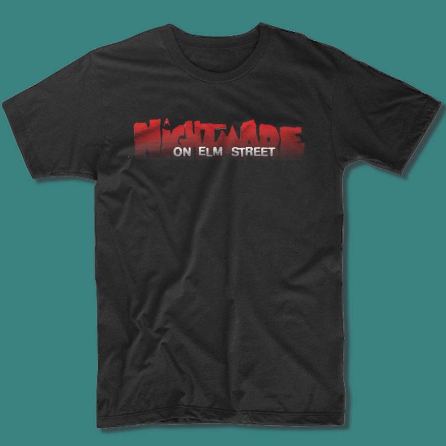 A Nightmare On Elm Street Logo Men’S T Shirt