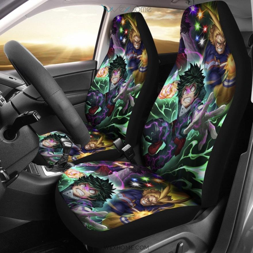 Boku My Hero Academia Anime Car Seat Covers Oralie Shop