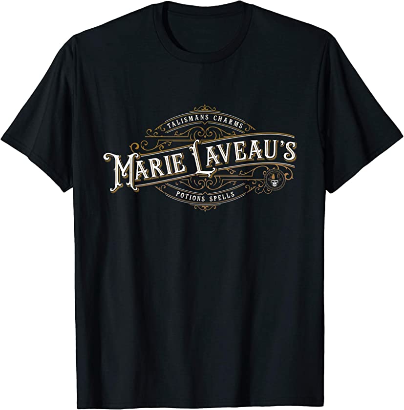 Voodoo Queen Marie Laveau’s Apothecary Vintage Sign T-Shirt