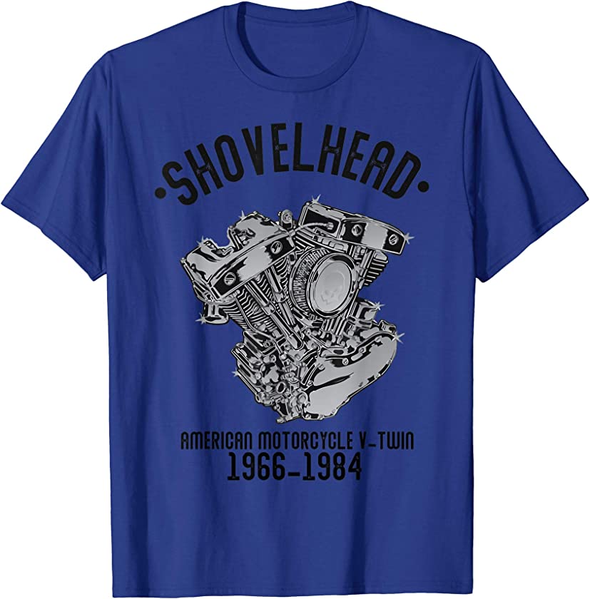 Vintage Shovelhead Motorcycle Enthusiasts Tee Shirt Gifts T-Shirt