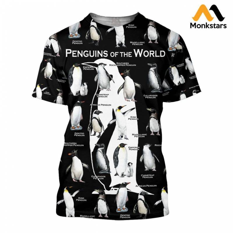 Animals Penguins Of The World CM7 Hoodie