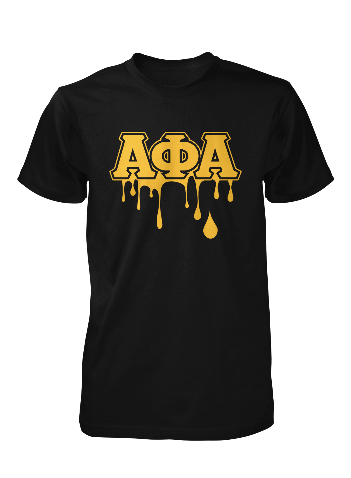 Alpha Phi Alpha Crew Neck Drip Collection T-Shirts