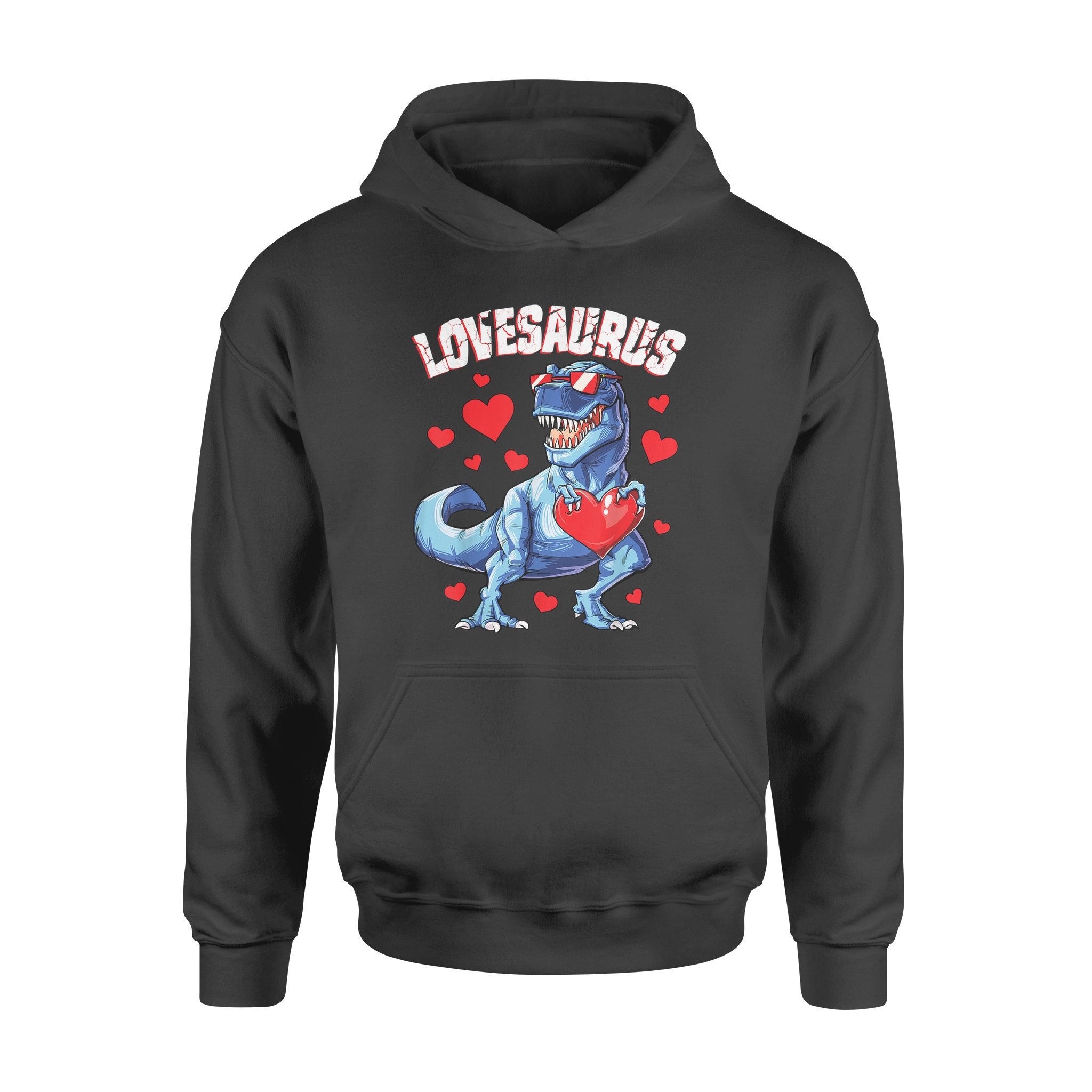 Valentines Day Dinosaur Lovesaurus T rex Gifts – Standard Hoodie