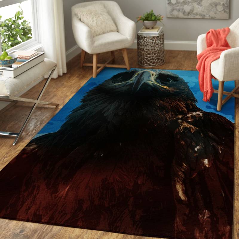 Golden Eagle – Animals Area Rug Carpet