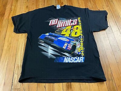 Vintage Jimmie Johnson Nascar Racing T-shirt 2003   Lowes 6387