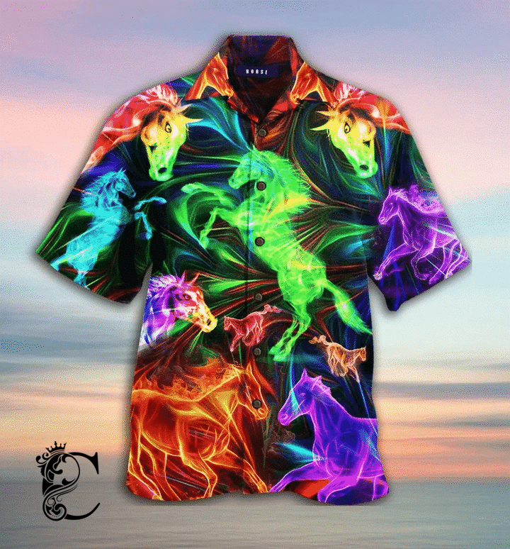 Beach Shirt Find Amazing Horse Hawaiian Shirt- Chillicothemall