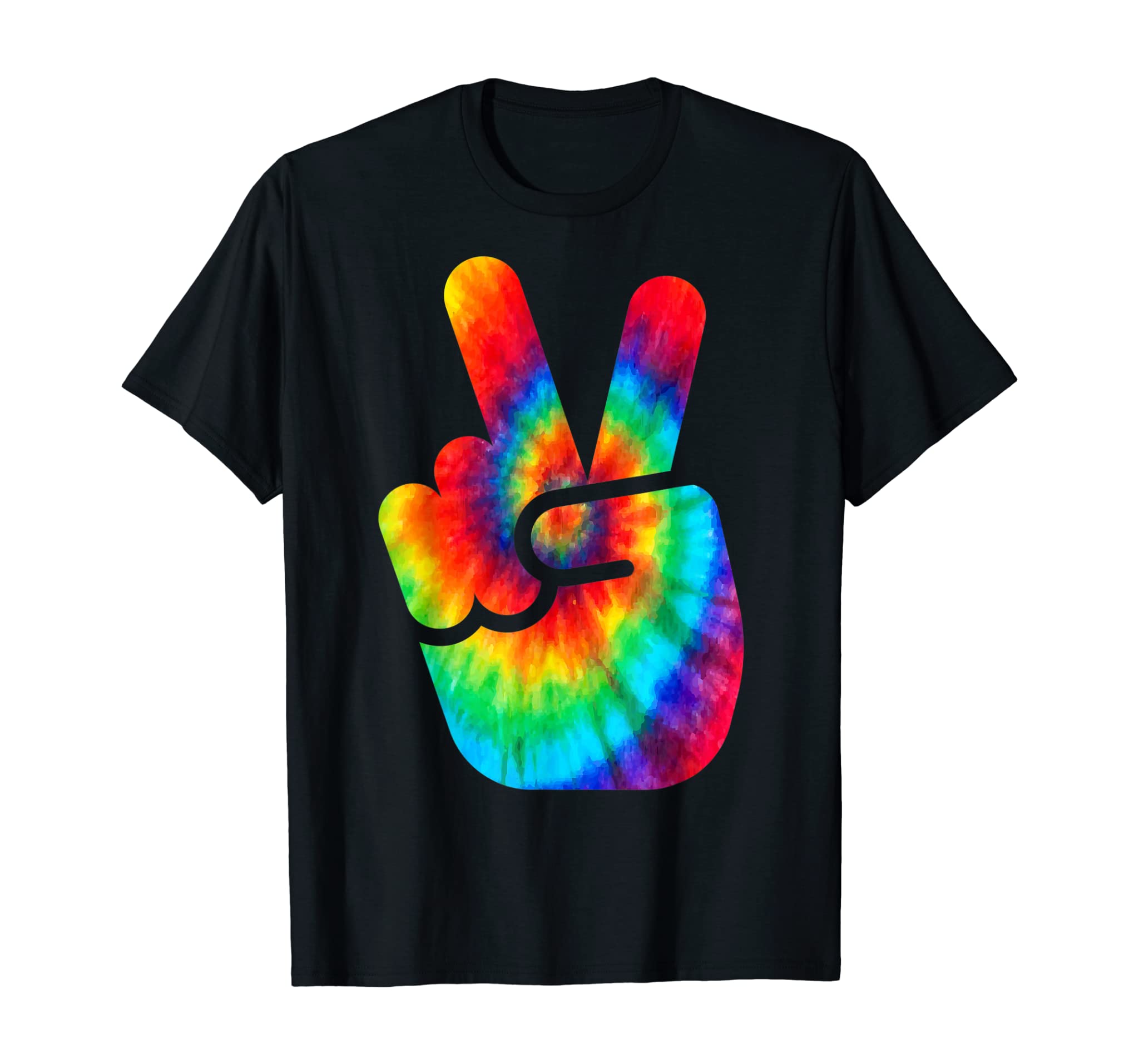 Cool Peace Hand Tie Dye T-Shirt For Boys And Girls