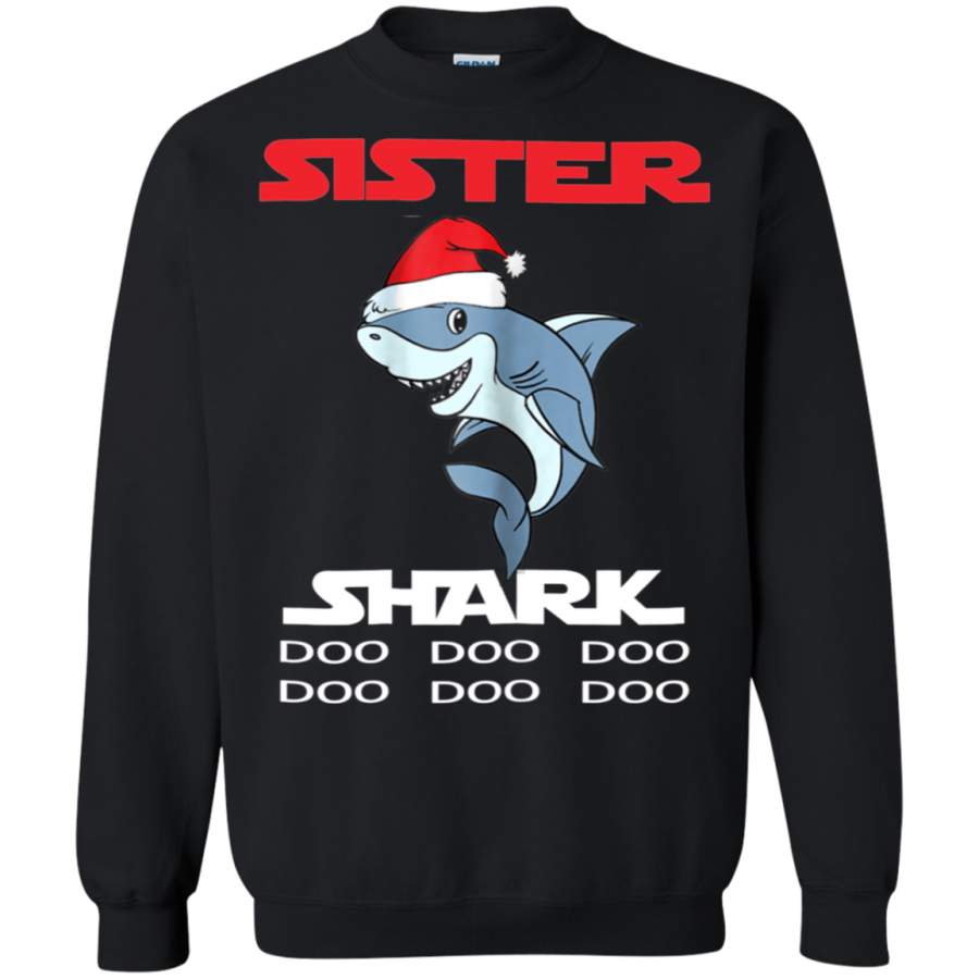 AGR Sister Shark Doo Doo Christmas Sweatshirt