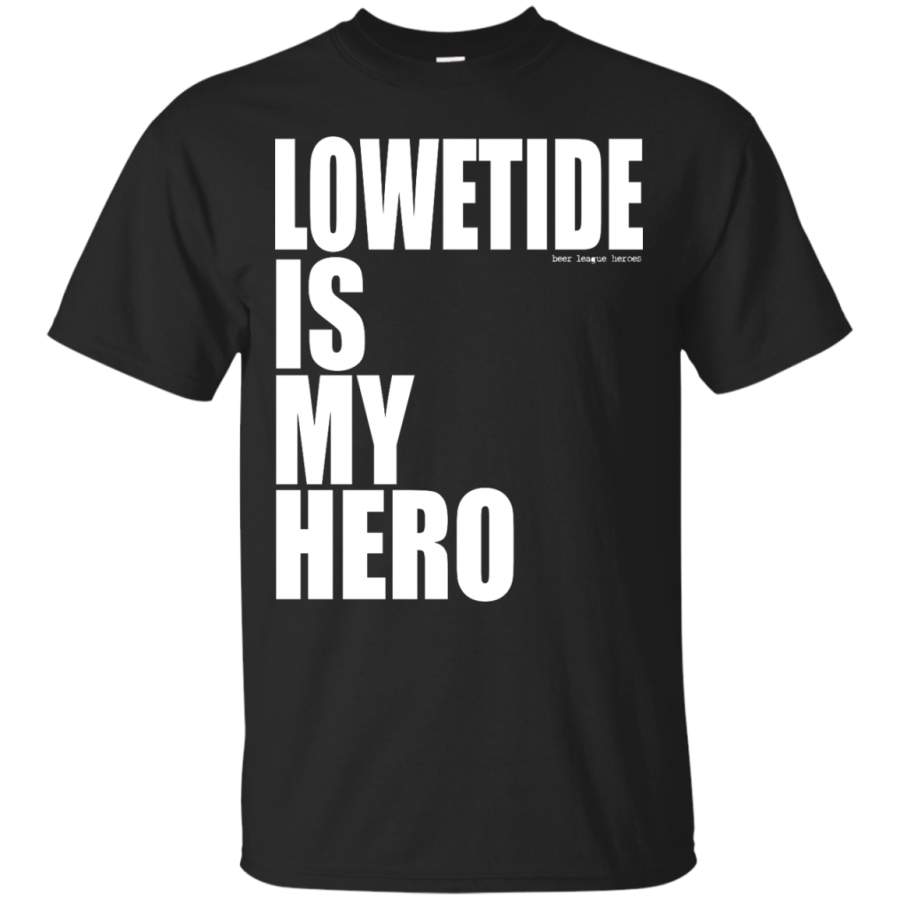 Hockey – Lowetide is My Hero by Beer League Heroes edmonton oilers T Shirt & Hoodie