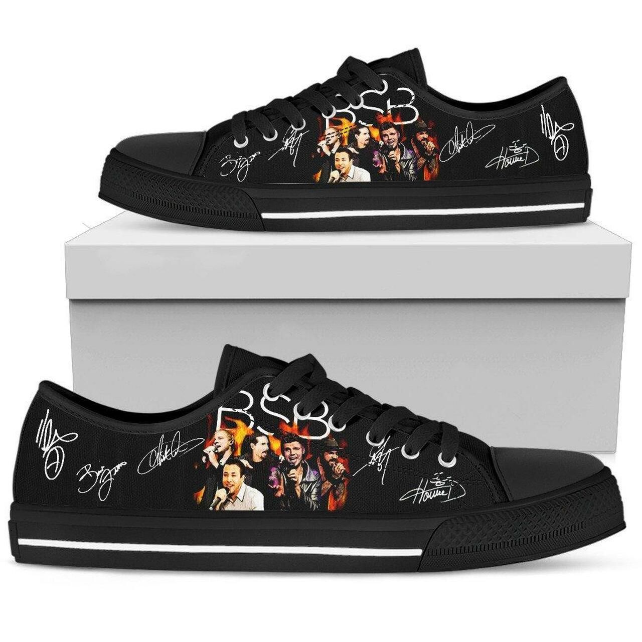 Backstreet Boys Band Low Top Running Shoes For Men, Women Shoes10722