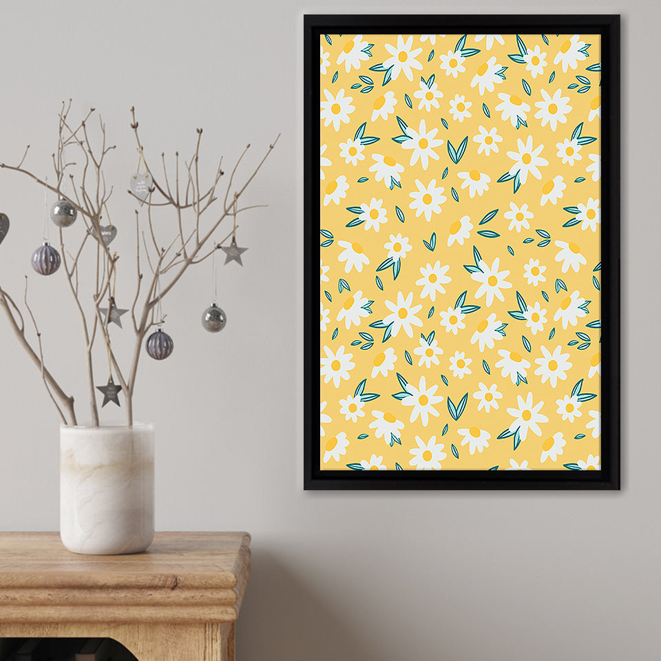 Flower Market Stockholm  Framed Canvas Print – Canvas Painting, Canvas Art, Wall Art, Wall Decor