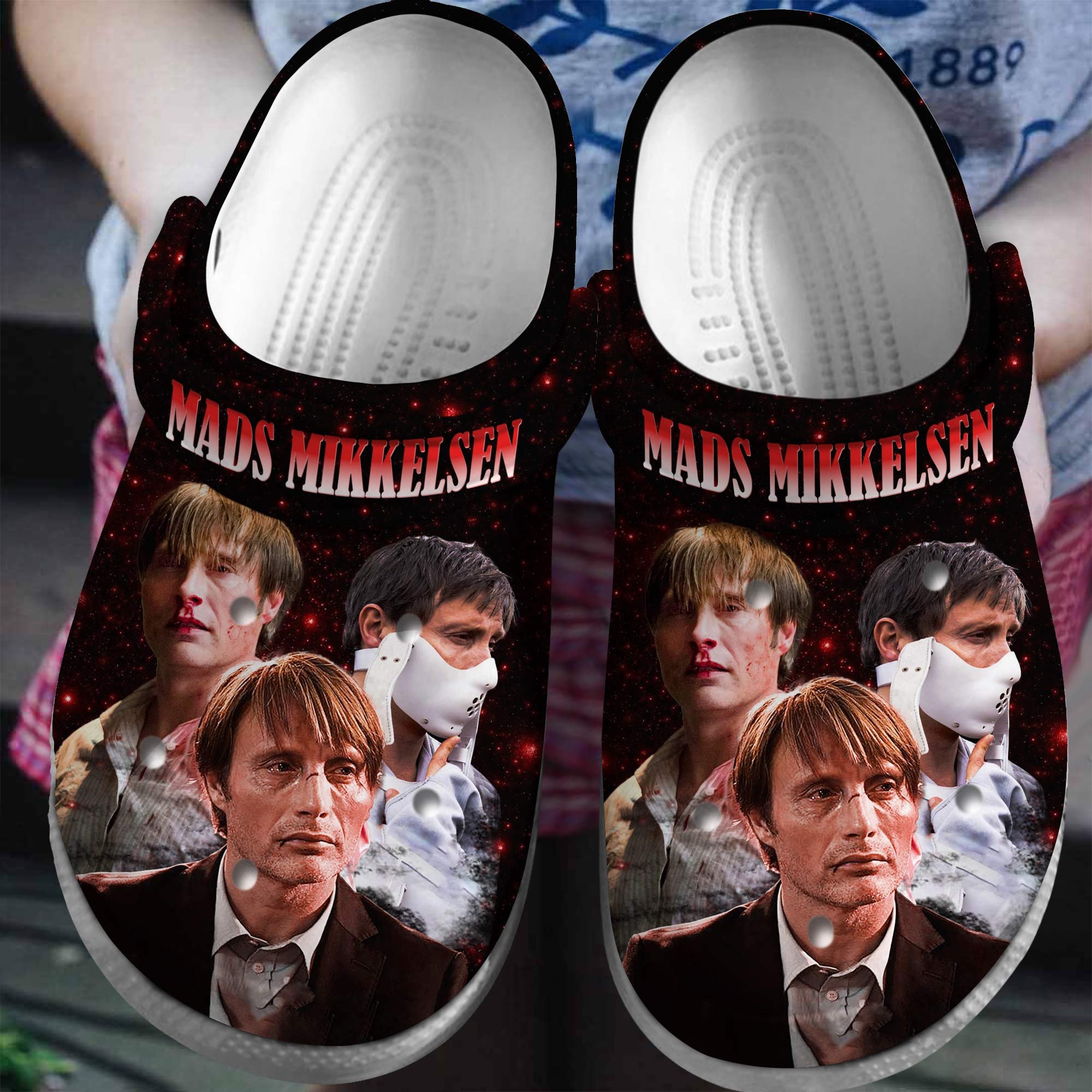 Mads Mikkelsen Actor Movie Crocss Clogs For Men Women And Kid 70O0Acfj