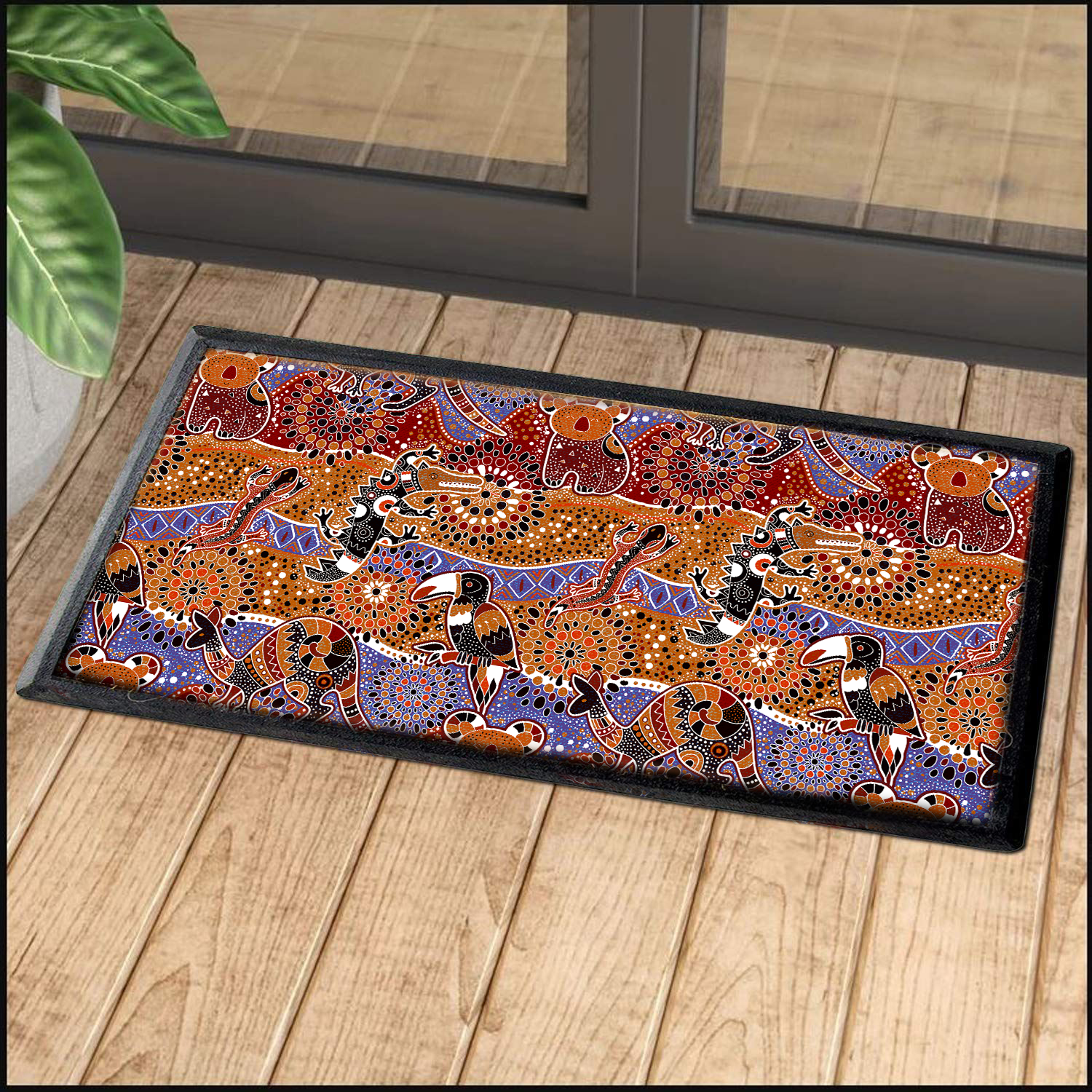 Tmarc Tee Aboriginal Decors Australian Gifts Indigenous Animals Door Mat Sn28062104