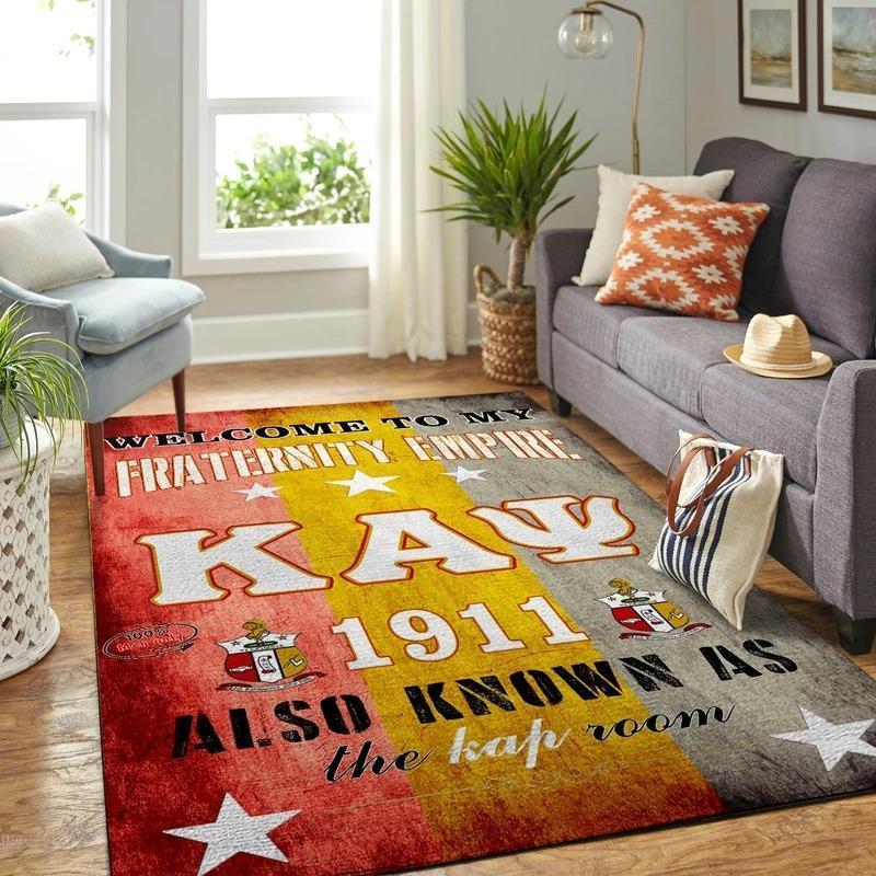 Greek Life Area Rug – Welcome To Kappa Alpha Psi Room