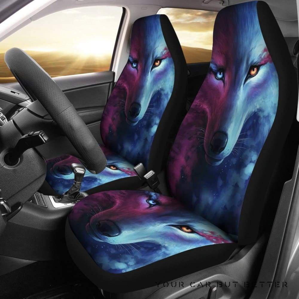 Wolf Of Galaxy Art Animals Fantasy Car Seat Covers 155026