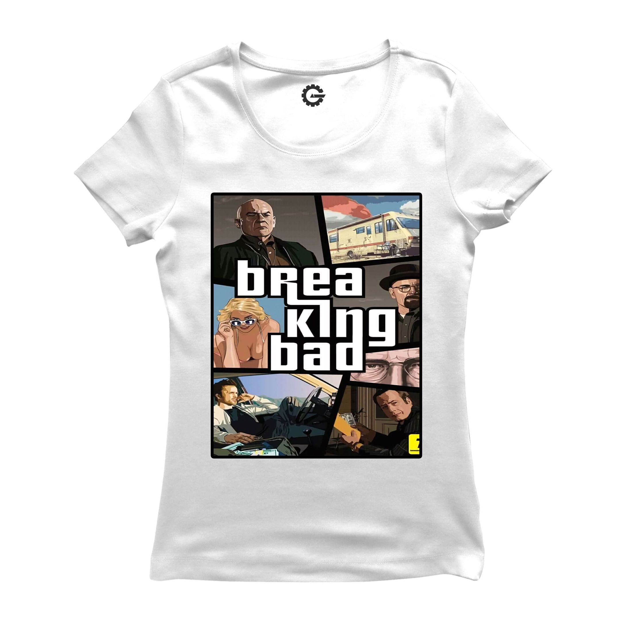 Casespring 2D Breaking Bad Custom Women T-shirt Apparel