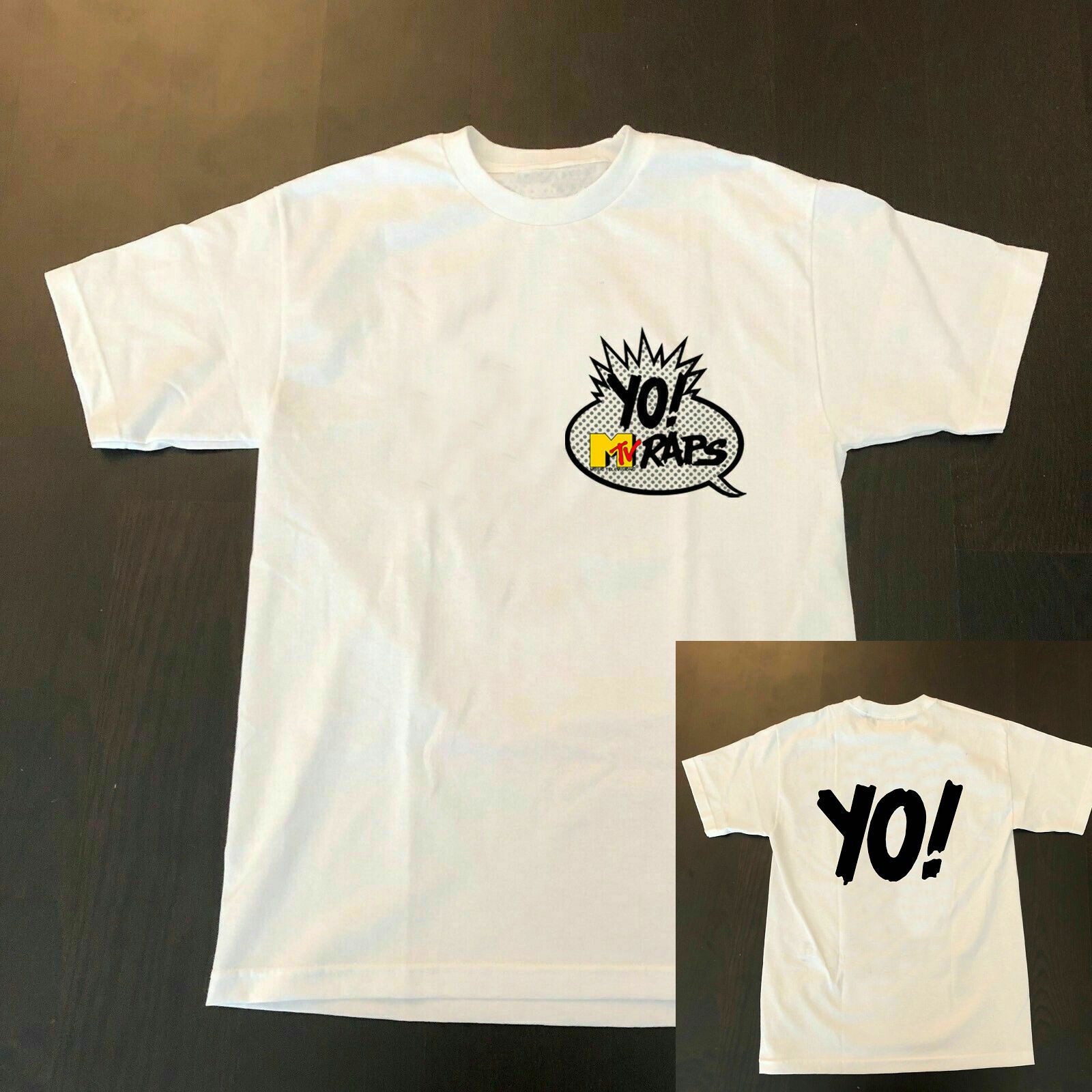 Vtg Rare Music Television Mtv – Yo! Raps T Shirt Gildan