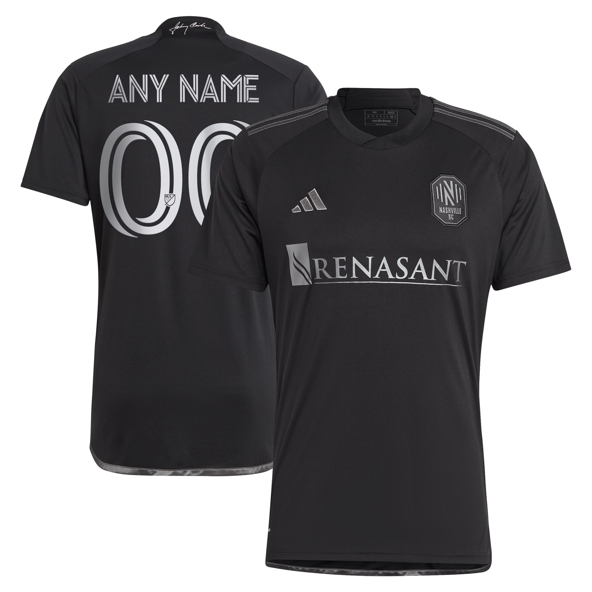 Nashville SC 2023 Man In Black Kit Replica Custom Jersey – Black