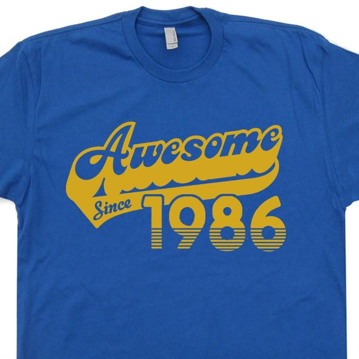 Awesome Since 1986 Shirt