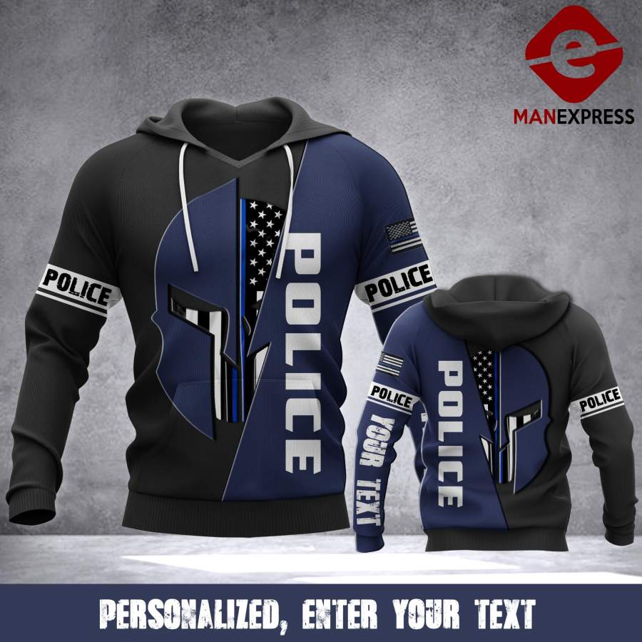 TT US POLICE CUSTOMIZE HOODIE GVM