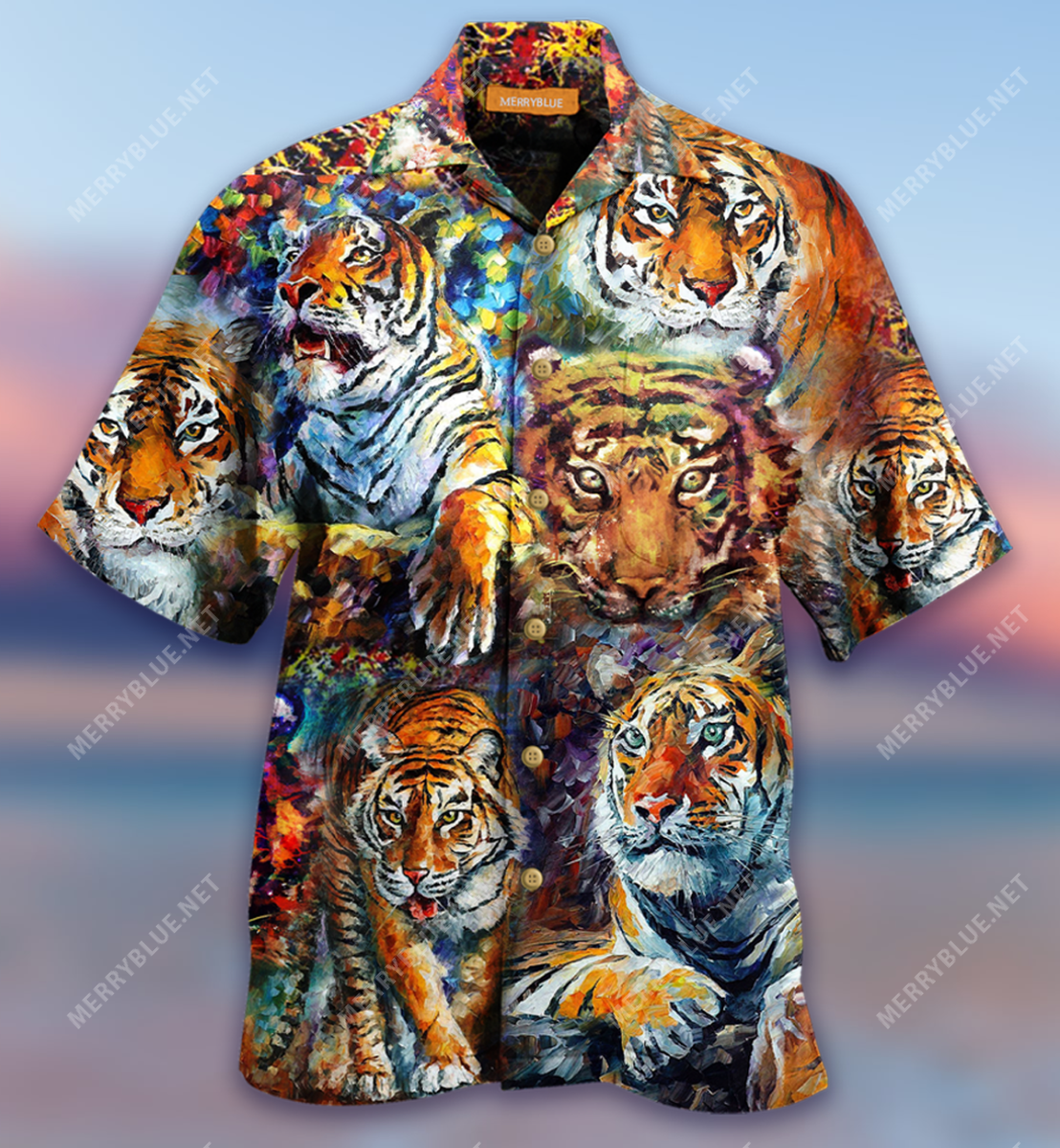 The Tiger Eyes Unisex Hawaii Shirt Ha95416