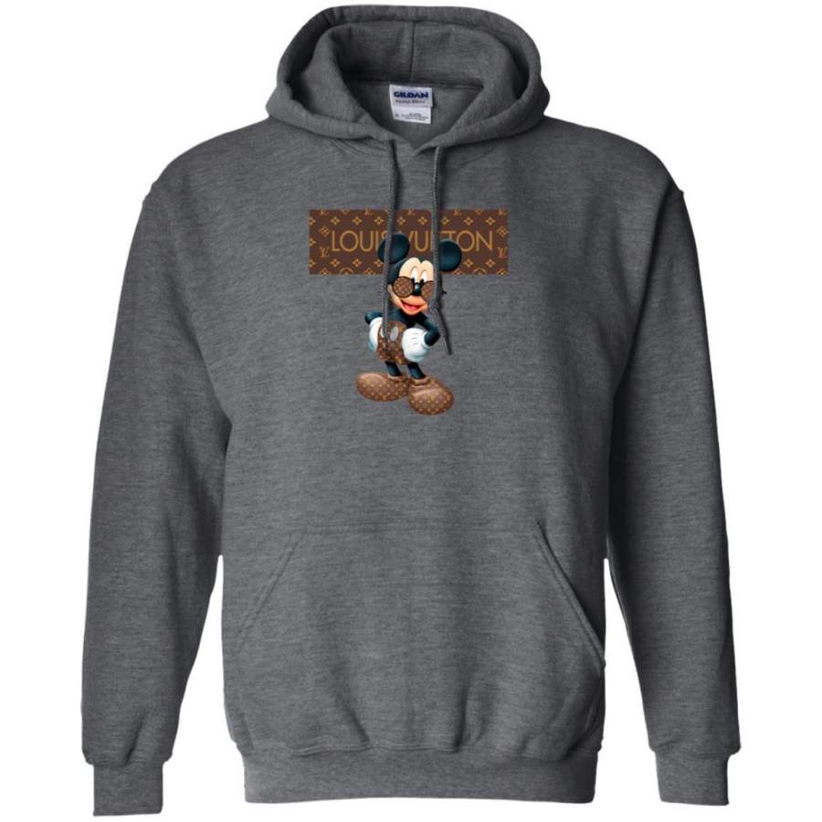 Best Louis Vuitton Mickey Mouse Shirt Pullover Hoodie Sweatshirt – GARMBA STORE