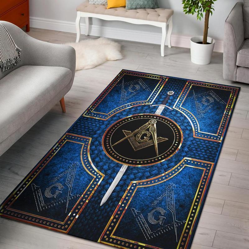 3D All Over Printed Freemason RUG 03032103.CXT