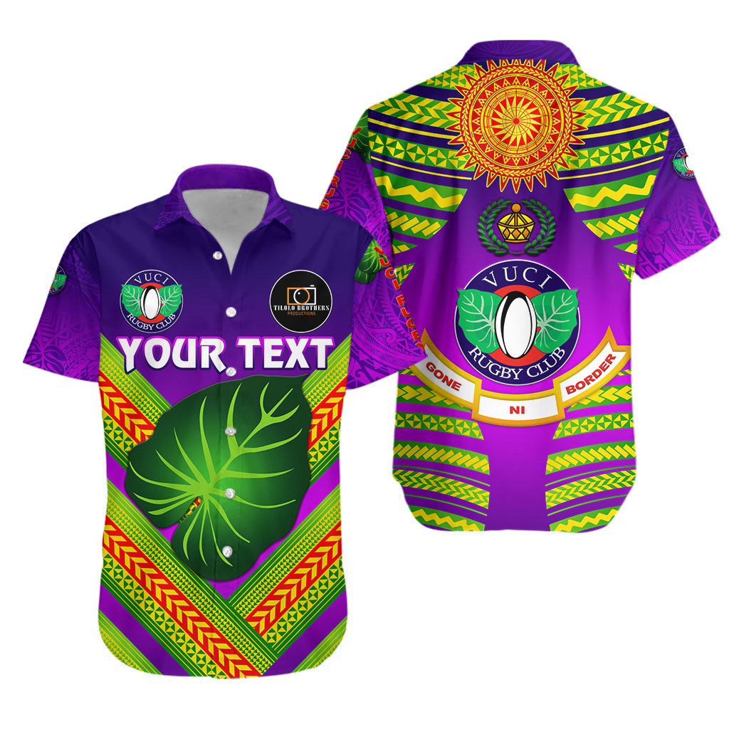 (Custom Personalised) Fiji Vuci Rugby Club Hawaiian Shirt Creative Style – Purple Lt8