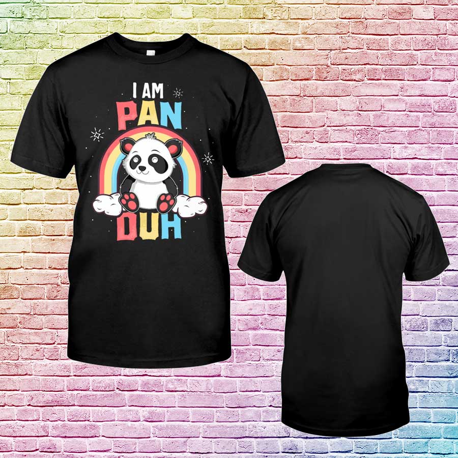 Pansexual T Shirt, I Am Pan Duh Shirt, Lgbt Pride Shirts, Gift For Pansexual