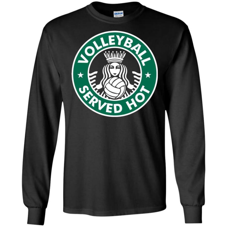 Volleyball Served Hot Great Volleyball Player Shirt Peckshirt