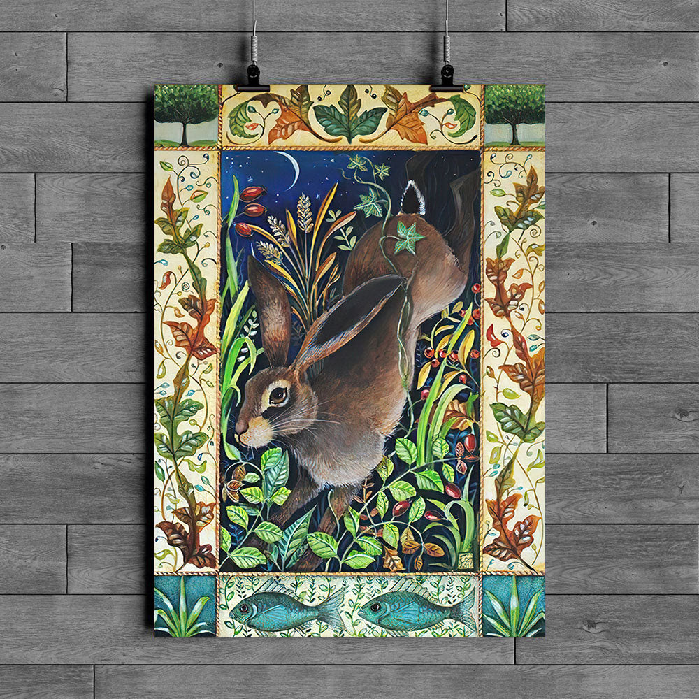 Rabbit Poster Qg101103Pt