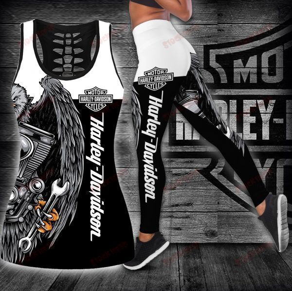 Harley Davidson Leggings And Tank Tops Limited 009