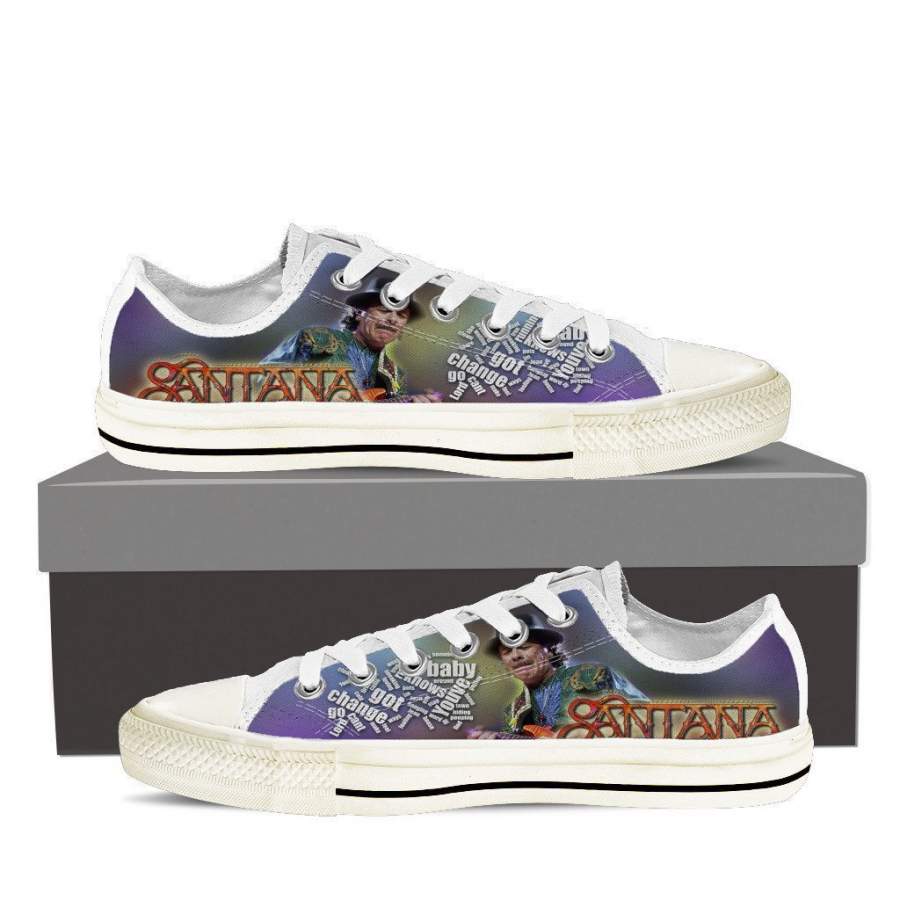 Carlos Santana Low Top Sneakers Shoes For Men