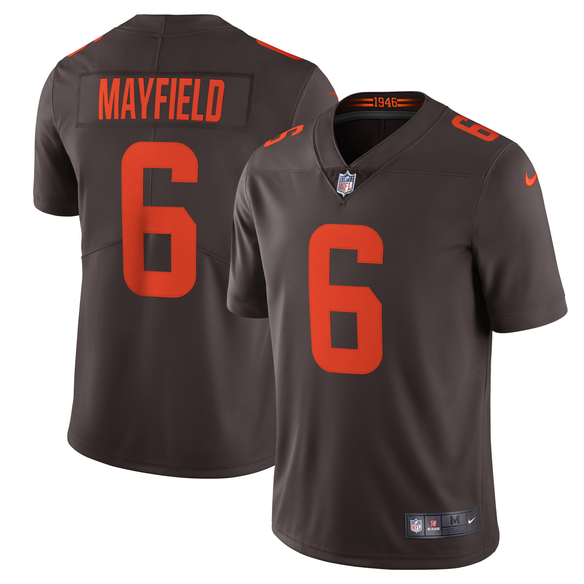 Baker Mayfield Cleveland Browns Alternate Vapor Limited Jersey Brown NFL