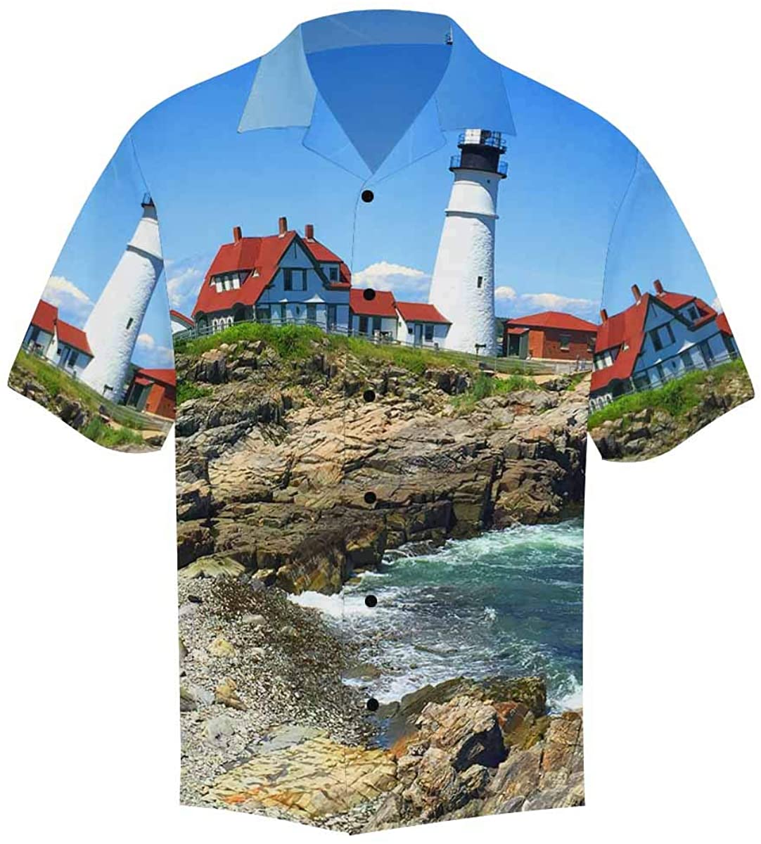 Stormy Sky Lighthouse Aloha Hawaii Shirt For Men Women Ha60436