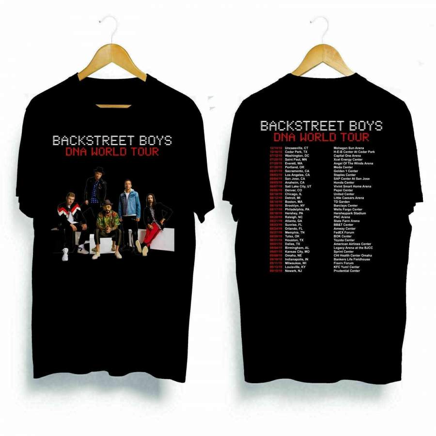 Backstreet Boys Tour 2019 T-Shirt Size S – 3Xl