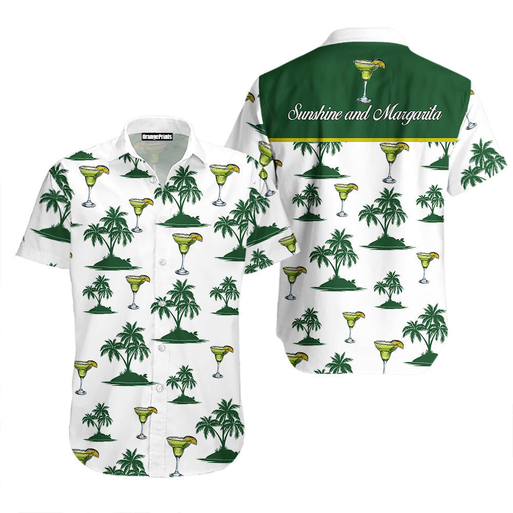 Sunshine And Margarita Hawaiian Shirt | For Men & Women | Hw8602