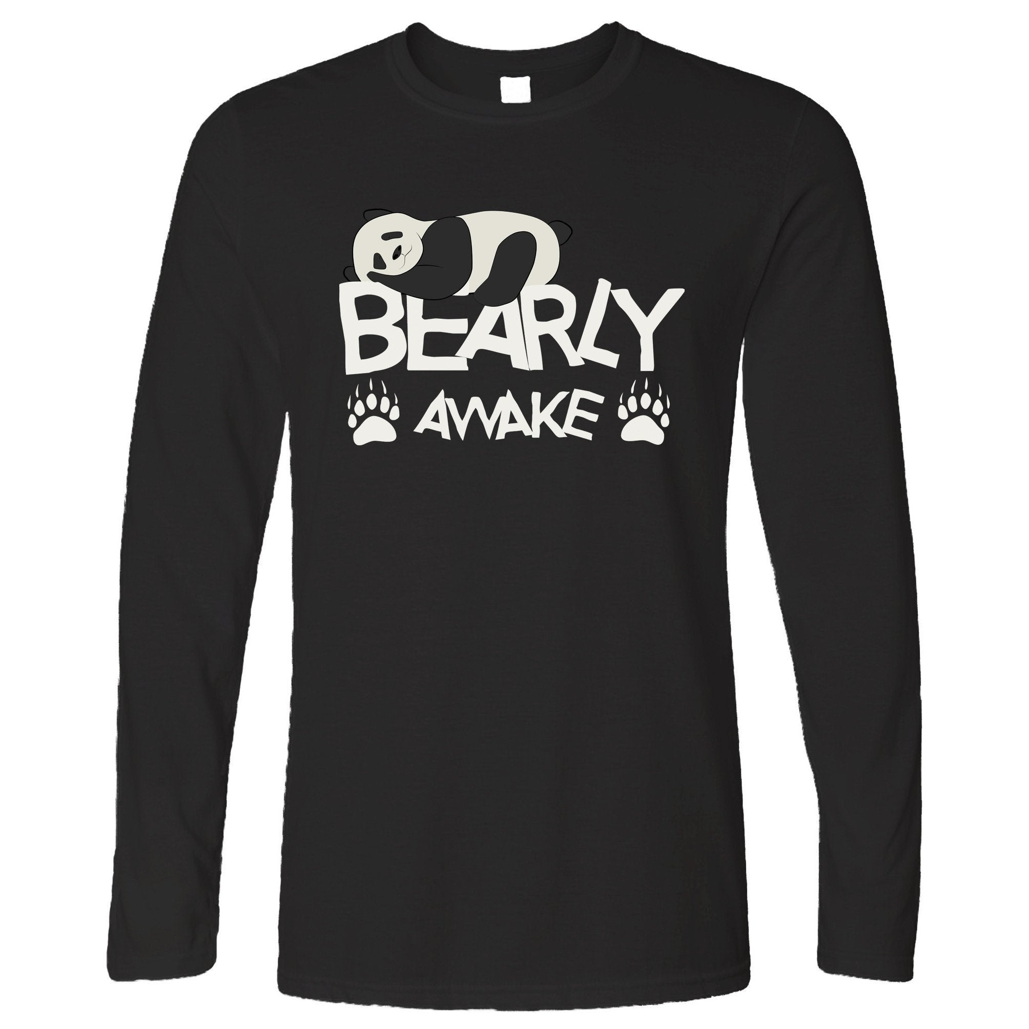 Bearly Awake Panda Long Sleeve