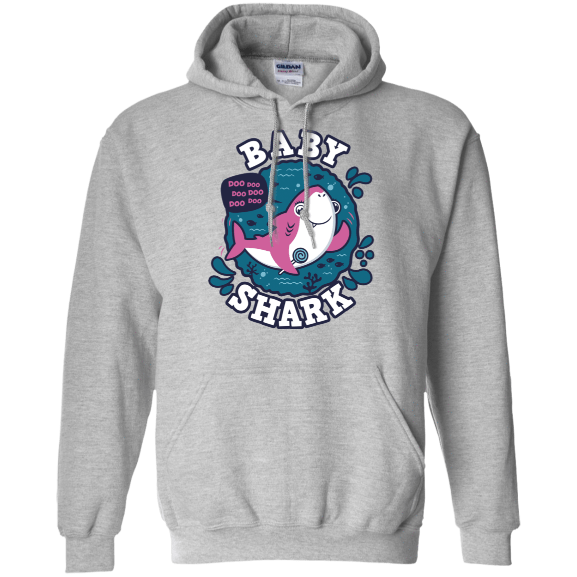 Shark Family Trazo – Baby Girl Pullover Hoodie